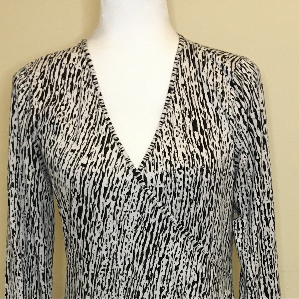 Banana Republic Faux Wrap Dress tiger animal print - Picture 14 of 14